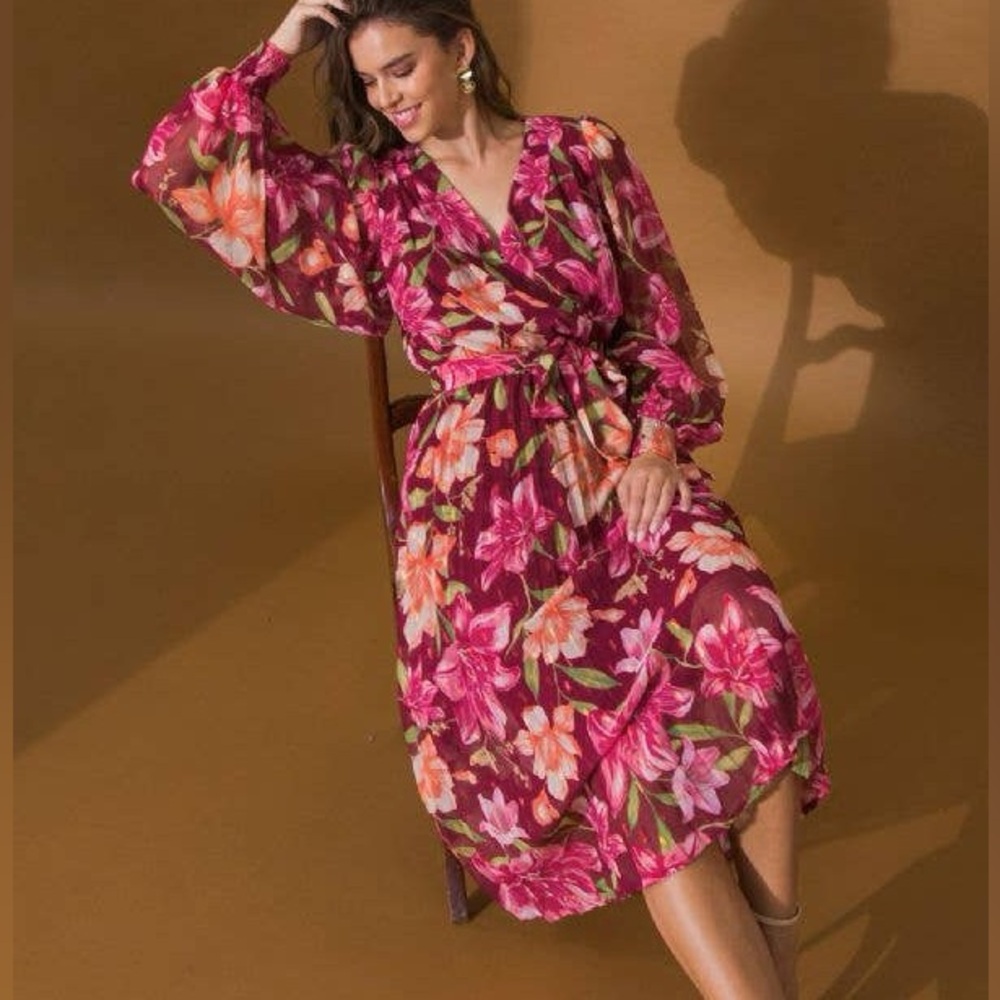 Floral Midi Dress